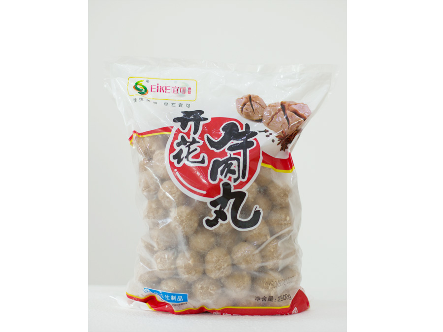 开花牛肉丸